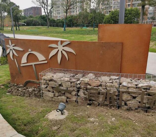 泉港锈钢板挡土墙