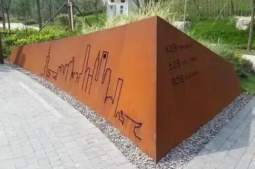 泉港耐候钢挡土墙